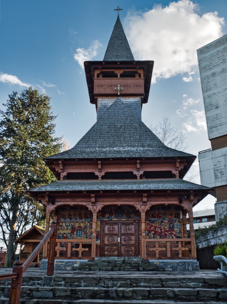 Rumaenisch Orthodoxe Holzkirche   Bonn