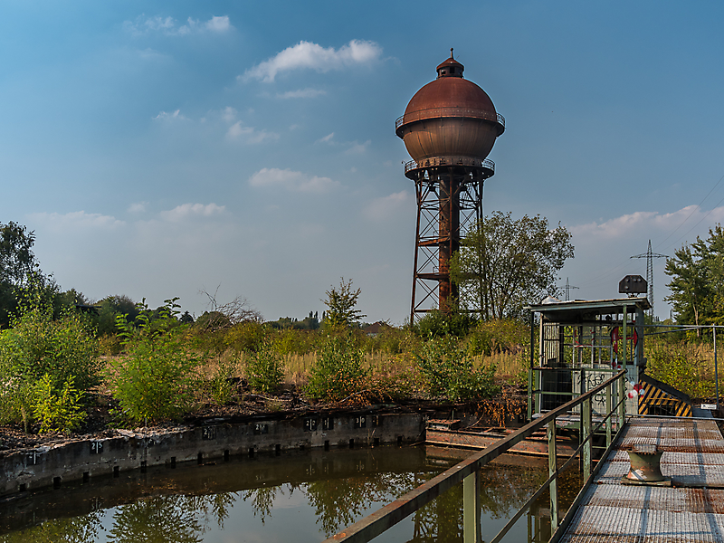 Alter Wasserturm in Duisburg