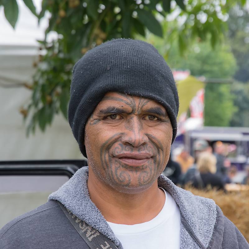 Porträt eines Maori