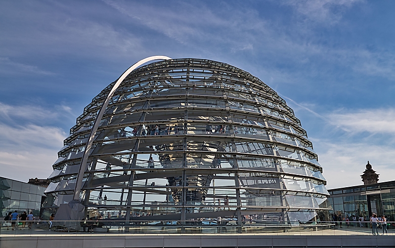 Glaskuppel Bundestag