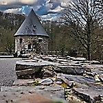 Wehrturm der Schlossanlage Hardenberg