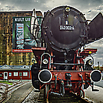 Güterzuglok in Emden