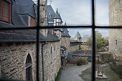 Blick aus Burgfenster