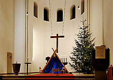 Altar zu Weihnachten