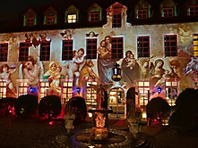 Engel Engelsburg Recklinghausen leuchtet