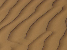 Sand, vom Wind geformt