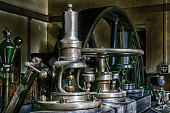 Detail - Dampfmaschine
