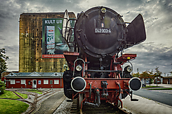 Güterzuglok in Emden